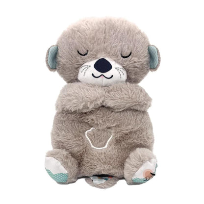 Soothing Sleep Otter Plush Toy – Calming Music & Vibration for Babies