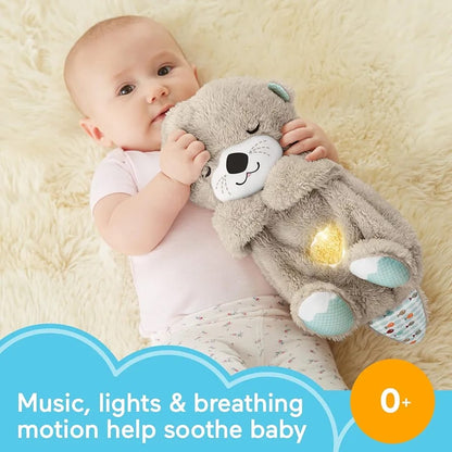 Soothing Sleep Otter Plush Toy – Calming Music & Vibration for Babies