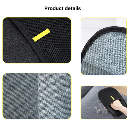 FurFix Pet Electrostatic Hair Removal Gloves Two-way Brush Sticky Hair Removal Glove for Cats and Dogs Pet Gloves Cat Hair Cleaning