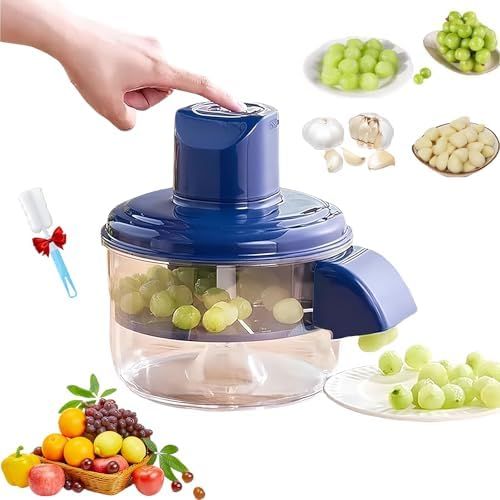 Electric Food Chopper & Vegetable Slicer with Transparent Bowl – Multifunction Kitchen Processor